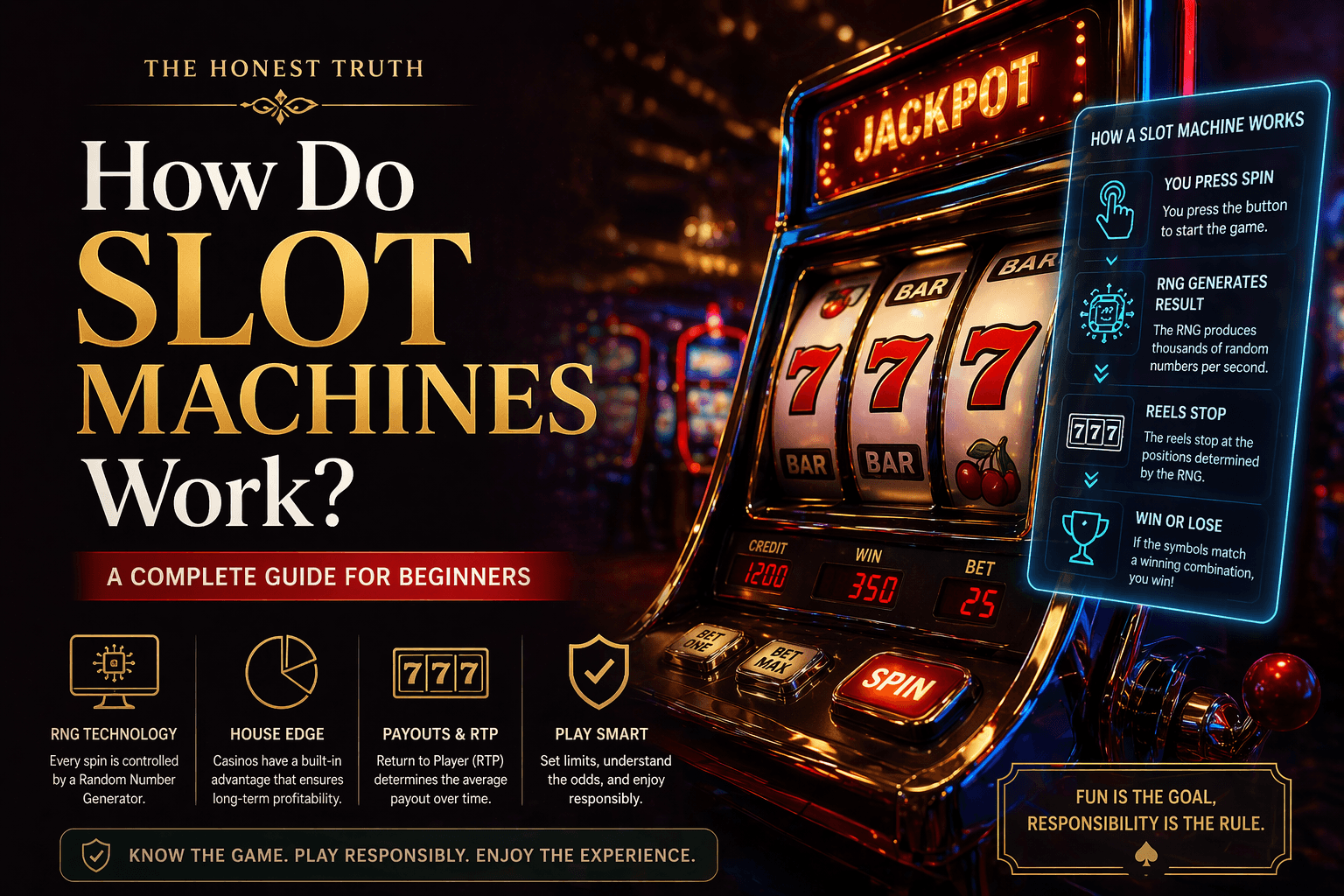how do slot machines work